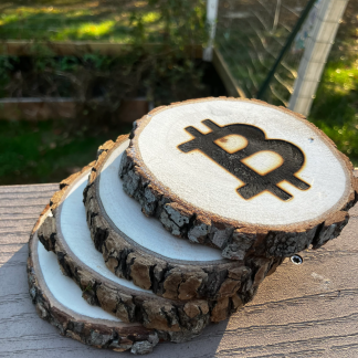 The “Live Edge” Coaster (Set of 4)